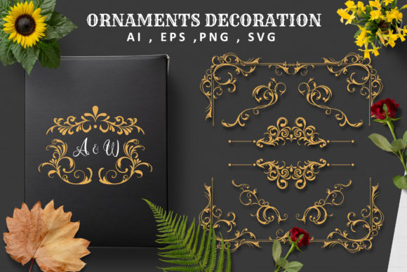 20 Variant Vintage Border Ornament: A Versatile Toolkit for Modern Designers