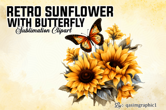 Capturing Summer's Essence: A Guide to Sunflowers with Butterfly Digital Art