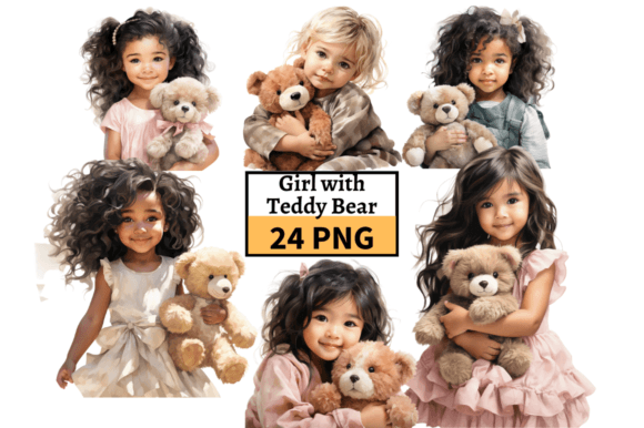 Cute Little Girl with Teddy Bear PNG: A Practical Guide for Crafters and Designers