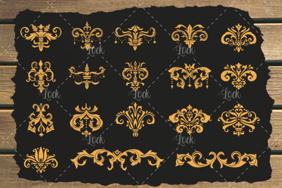 Mastering Elegance: How 18 Variant Damask Stencils Redefine Modern Creative Workflows