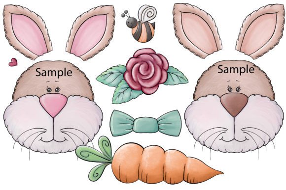 Strategic Applications of Bunny Faces Clip Art in Professional Design