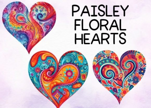 Unlocking Creativity with Floral Paisley Hearts: A Designer’s Guide to Versatile Clip Art