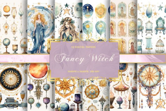 Unlocking Mystical Creativity: The Power of Boho Celestial Crystal Tarot Illustrations